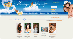 Desktop Screenshot of marriage-agency-russia.com